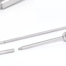 16g E-Z Piercing Curved Bent Barbell Step-Down Threaded