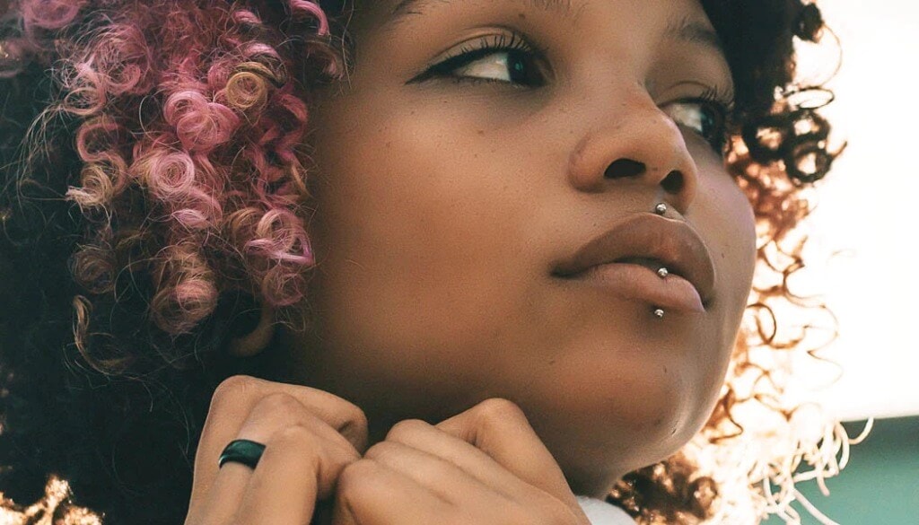 Lip Piercing - $85.00 gen ladann bijou nan Iron Palm Tattoos & Body Piercing nan Downtown Atlanta.
