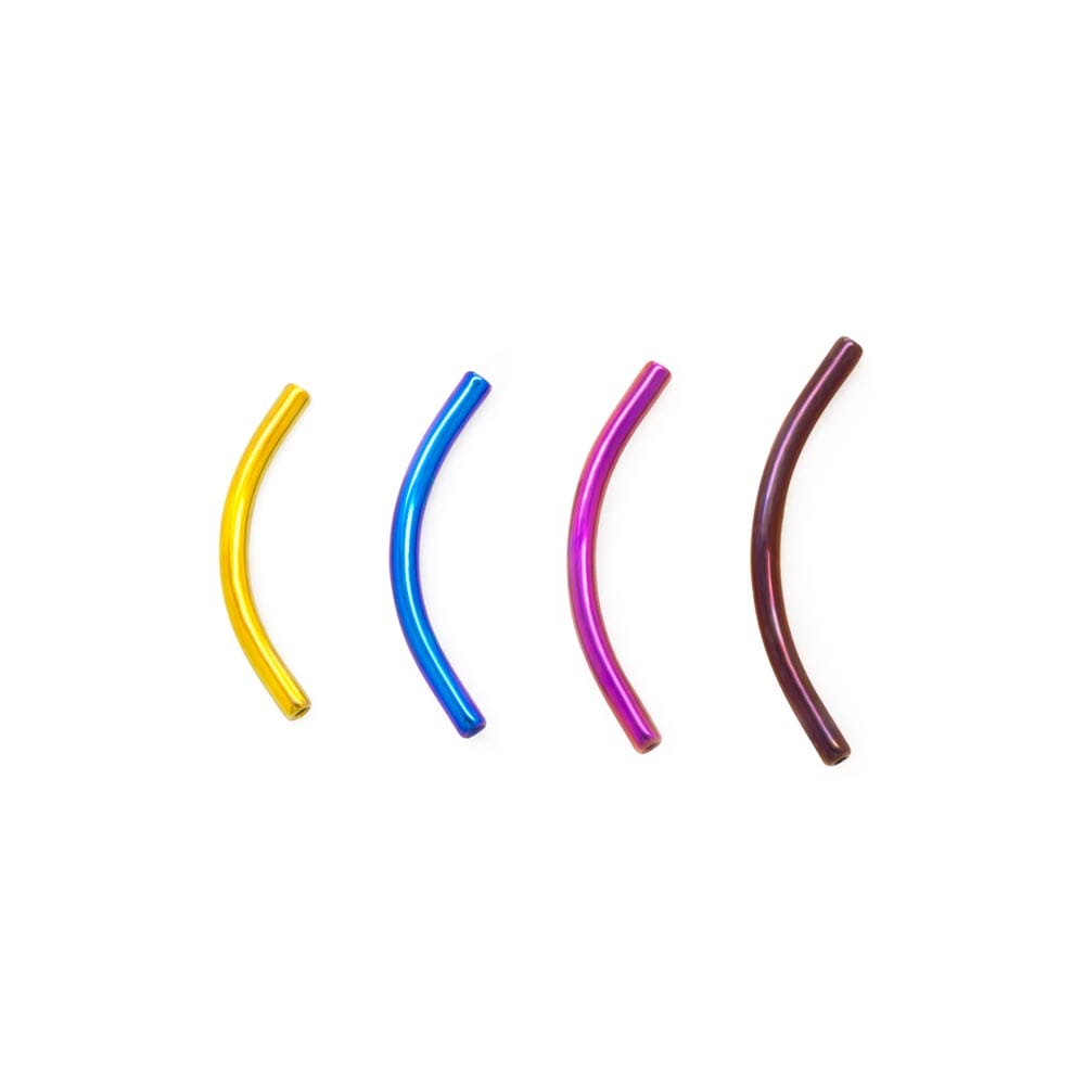 Tilum 18g Titanium Threadless Barbell Barbell Shaft - Τιμή ανά 1