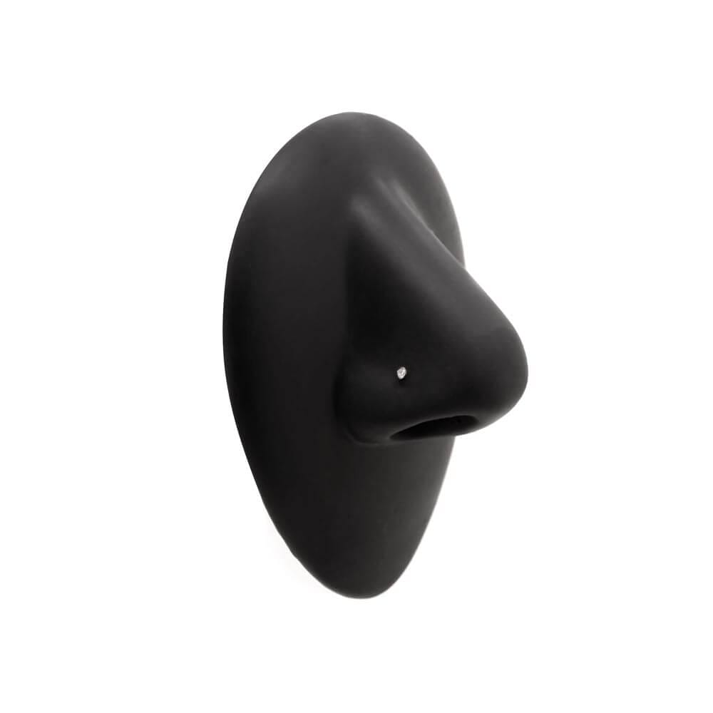 Tilum 18g Λευκό Χρυσό Σετ Κόσμημα Μύτης Ψαροουράς - Τιμή ανά 1