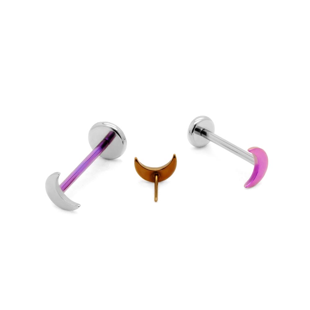 Επιφάνεια Tilum Titanium Crescent Moon Threadless Top - Τιμή ανά 1