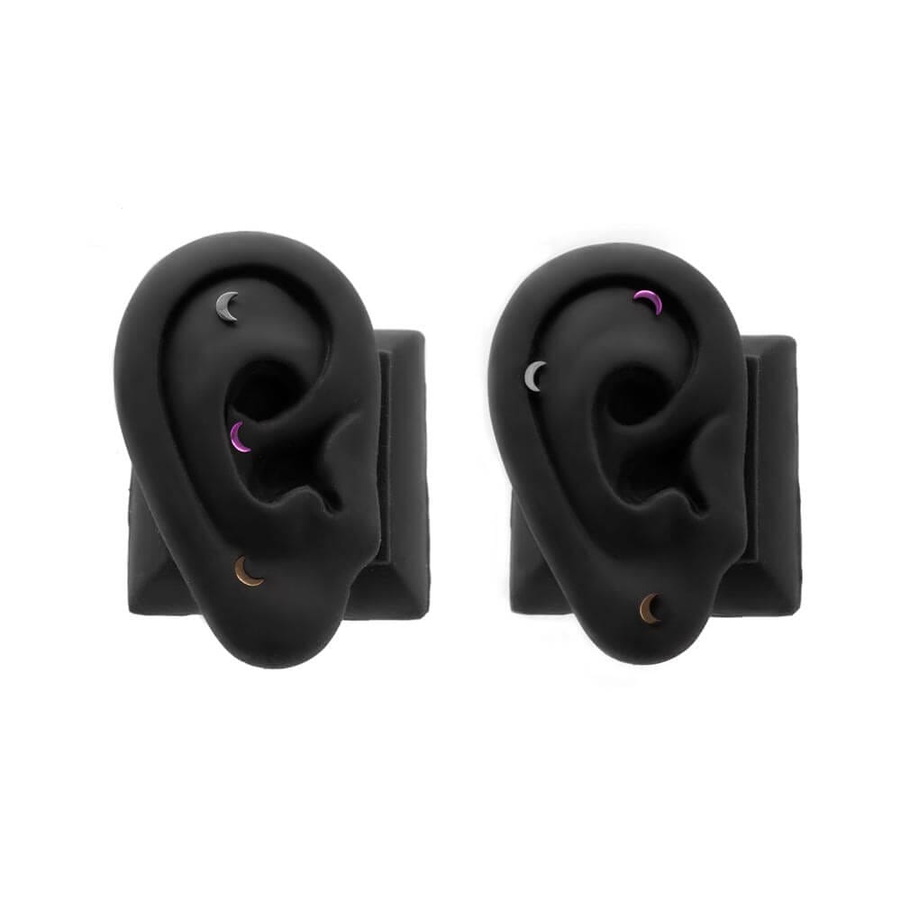 Επιφάνεια Tilum Titanium Crescent Moon Threadless Top - Τιμή ανά 1