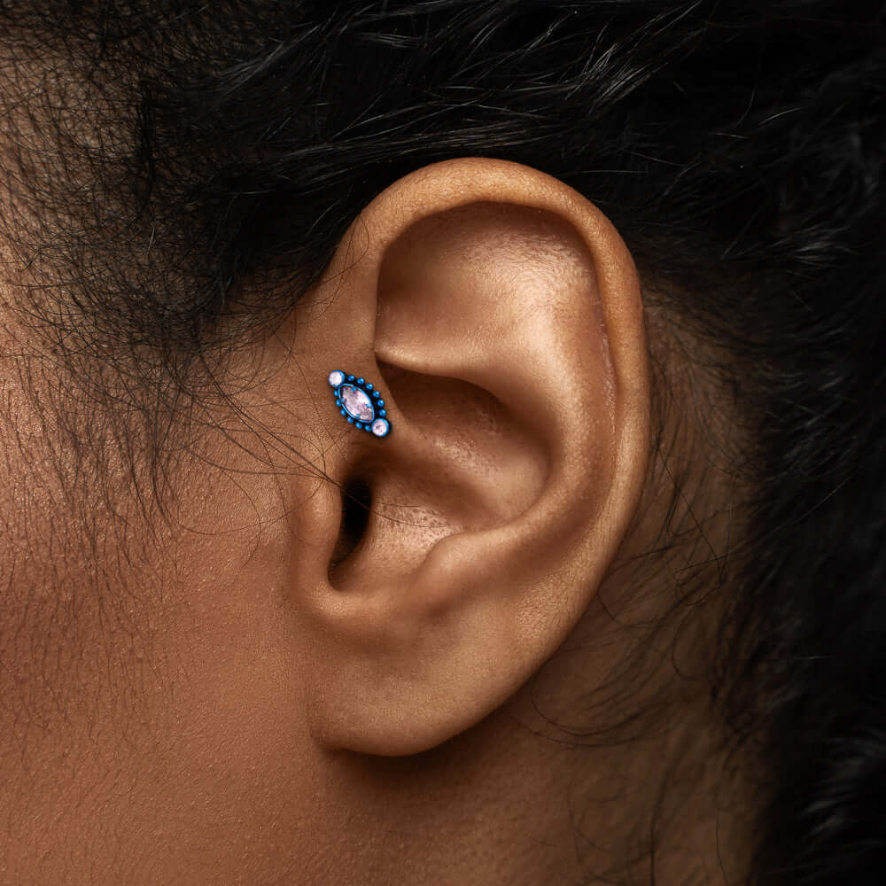 Tilum Vintage juveelidega Brio keermeta titaanist top – 1 hind