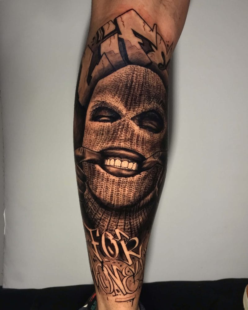 Iron Palm Tattoos компаниясынын конок сүрөтчүсү Рене Кристобалдын лыжа маскасы Black & Gray Сүрөт реализм татуировкасы. Рене Консепсиондогу, Чилидеги Vision Tattoo студиясынан келген сүрөтчү. Биз түнкү саат 2ге чейин ачыкпыз. 404-973-7828 номуруна чалыңыз же бекер консультация алуу үчүн токтоңуз.