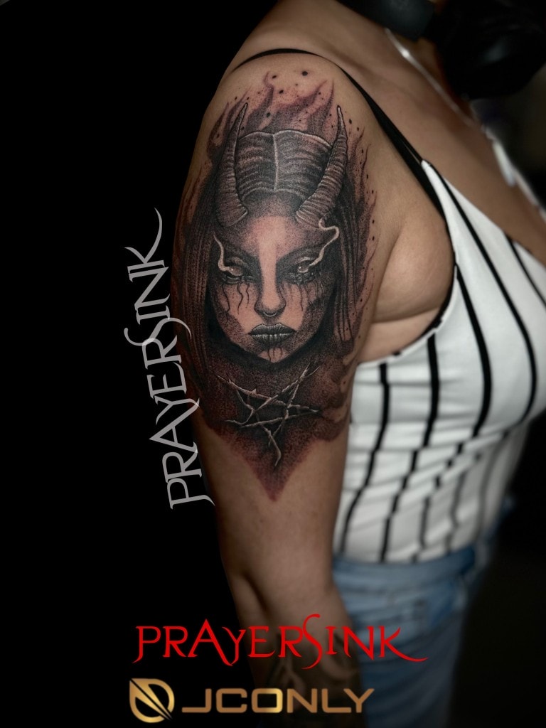 Lilith Blackwork Tattoo Ni Timmy Hardy, usa ka guest artist sa Iron Palm Tattoos. Si Lilith mao ang teoretikal nga unang asawa ni Adan. Sa bibliya gidid-an siya sa Tanaman sa Eden tungod sa dili pagsunod ni Adan. Si Timmy Hardy usa ka tattoo artist gikan sa Odessa, Ukraine. Mahimo siyang magamit alang sa pag-book sa Septembre 23 - 27 sa Atlanta, Georgia. Aron ma-book si Timmy Bisitaha ang among website ug i-klik ang link sa Book an Appointments. Tawga ang 404-973-7828 o hunong alang sa libre nga konsultasyon. Giabiabi ang mga walk-in.