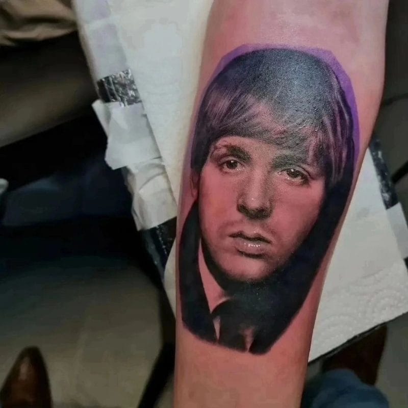 Paul McCartney Tatuatge de realisme fotogràfic de Thian per a un client quan estava als estudis Inkfinity. Truqueu al 404-973-7828 o passeu per una consulta gratuïta. Les entrades són benvingudes.