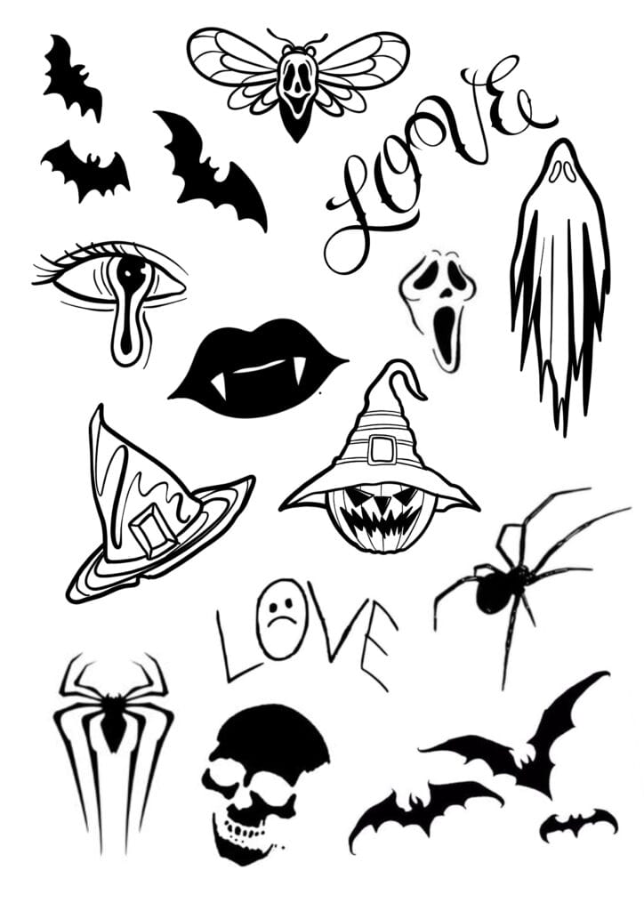 Setembre de 2024 divendres 13 Flash Tattoo #8 de Rene Cristobal