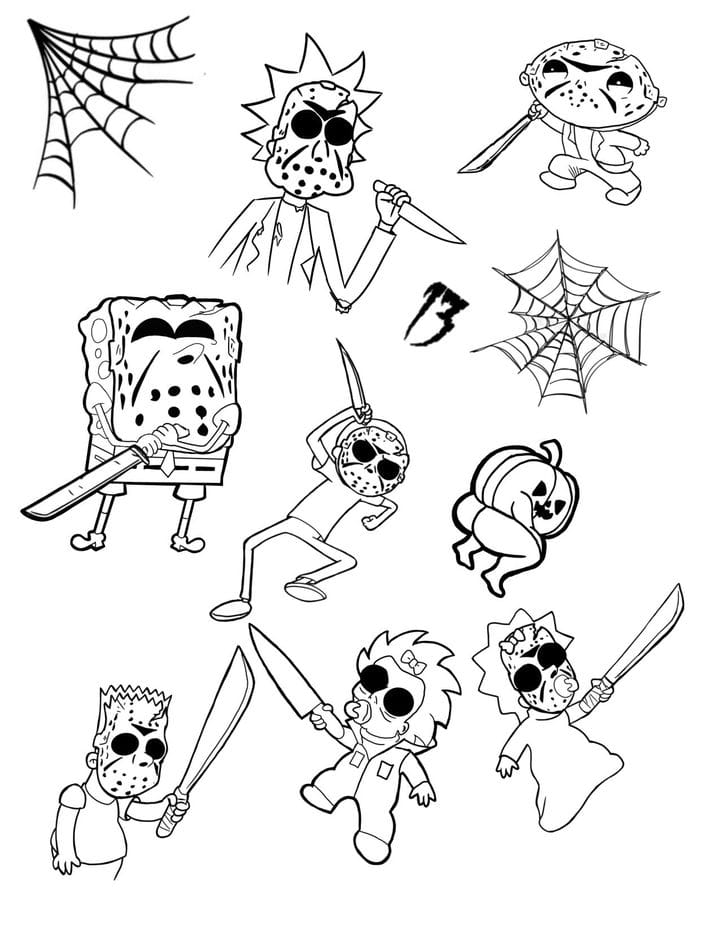 Сентябри соли 2024 Ҷумъа Татуи 13-уми Flash аз ҷониби Терранс Сойер