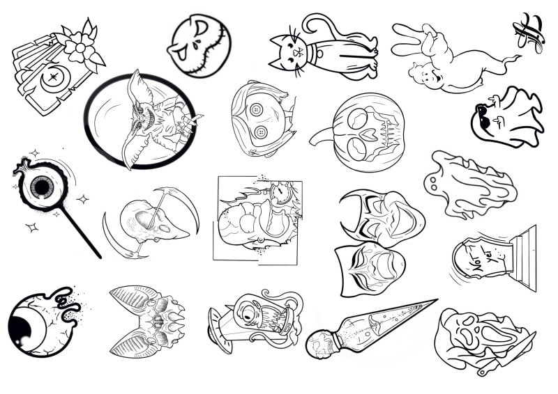 Сентябрь 2024 Пятница 13-е Флэш-татуировка от Виви