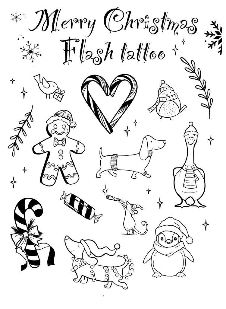 Vrydag Die 13de Desember 2024 Tatoeëerflits Deur Rene Cristobal .$13 Tattoos beskikbaar Vrydag Die 13de naweek. 12:12 - 13:14 15, XNUMX en XNUMX Desember.