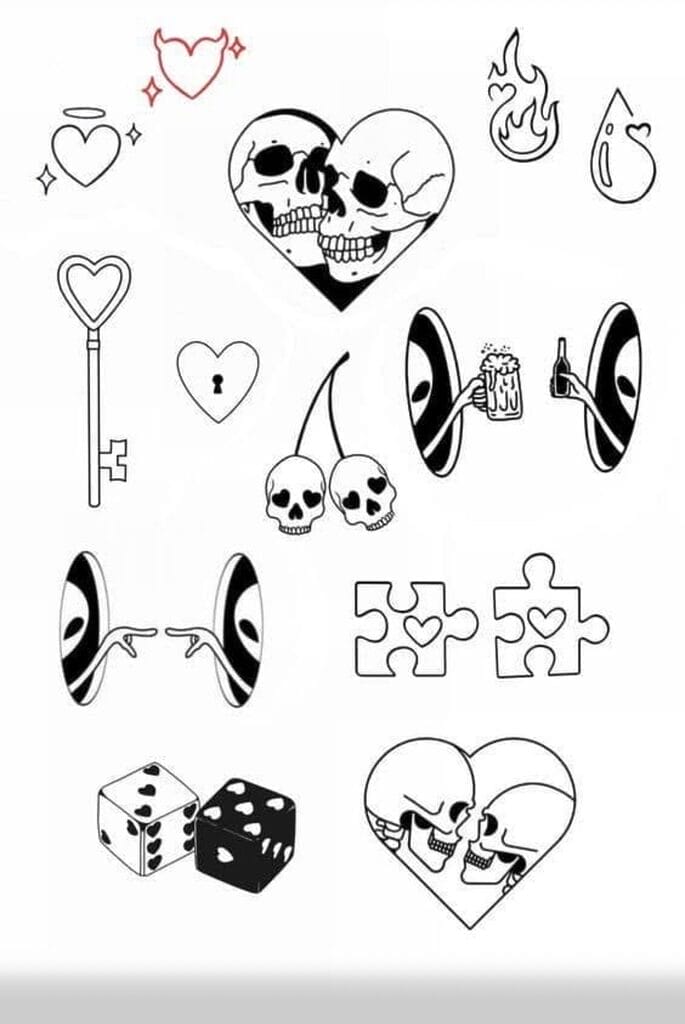 Pōʻalima ka lā 13 o ka hopena pule o Valentine: $14 Flash Tattoo & Body Piercing Sale! $14 Tattoos Plus TIp ($40 Mandatory Tip) & HALF OFF ALL BODY PIERCINGS (Manuahi nā mea hoʻonani me ka lawelawe) 12PM - 12AM NĀ MEA E PONO AI: 1. E hahai i kekahi pāpili kaiapili Iron Palm 2. E hele mai i loko ma Pepeluali 13, 14, a i ʻole 15